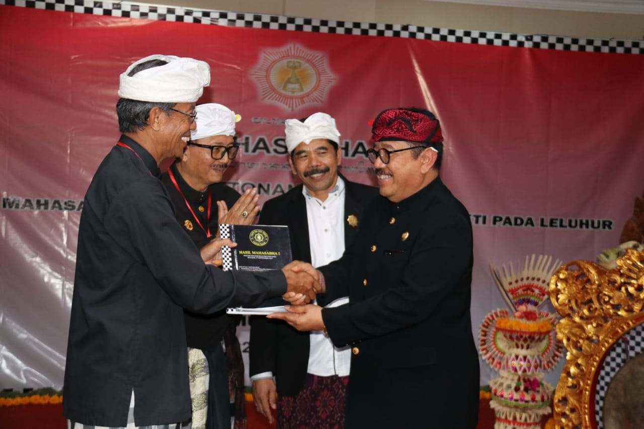 Suratanbali Media Satukan Bangsa Buka Mahasabha Ii Wagub Cok